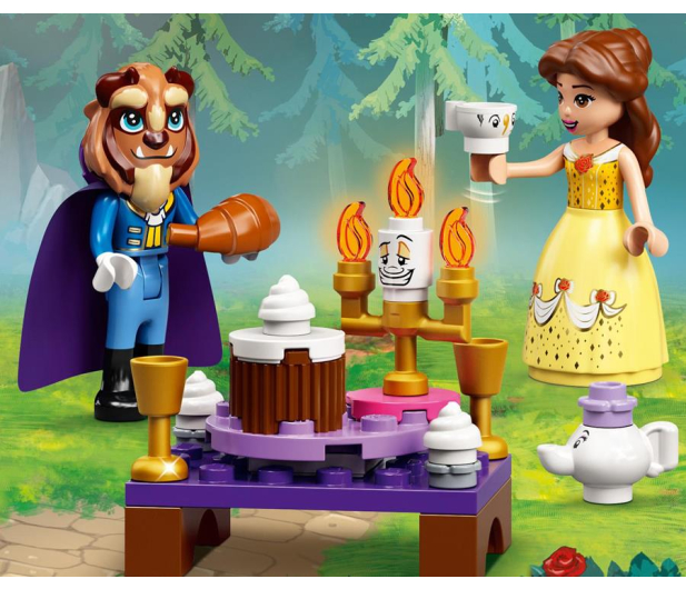 LEGO Disney Princess 43196 Zamek Belli i Bestii - 1020011 - zdjęcie 7